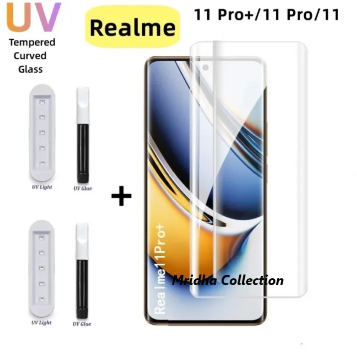 Realme%2011%20Pro%205G%20Premium%20UV%20Tempered%20Glass%20Screen%20Protector%20-%20Curved%20Edge%20Liquid%20Glue%20Installation%20-%20Image%206