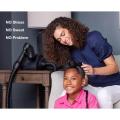 RevAir Reverse-Air Hair Dryer, Vacuum Hair Dryer for All Hair Types, 800 Watts, Black.