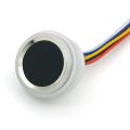 R502-F Waterproof Small DC3.3V Diameter 21.5mm MX1.0-6Pin Capacitive Round LED Fingerprint Module Sensor Scanner A. 