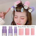 Bangs Curler Lazy Self-adhesive Bangs Roller Heatless Curling Rod Hair Fluffy Curling Clips Hair Styling Tools For Women. 