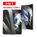 Protective Film for Samsung Galaxy Z Fold 4 Z Fold 3 Anti-scratch Hydrogel Soft Screen Protector for Z Fold4 Front Back Film. 