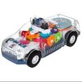 Police gear car and Electric functional music Car. 