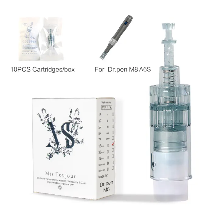 New%2010pc/box%20Round%20Nano%20Needle%20Cartridge%20For%20Dr%20Pen%20M8%20A6%20Microneedling%20kin%20Care%20Beauty%20Acceorie%20-%20Image%202