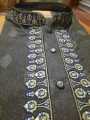 Rajasthan Eid Special Trendy Panjabi For Men ( off white and black). 