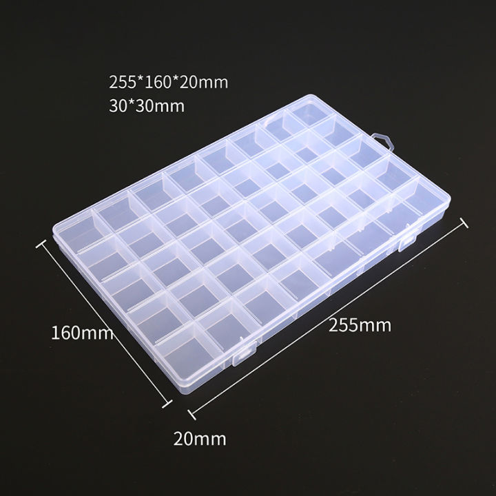 Portable%20Transparent%20Storage%20Box%2040/12/28%20Grids%20Plastic%20Clear%20Organizer%20With%20Cover%20Box%20For%20Jewelry%20Earrings%20Screw%20Nails%20Parts%20Huiye%20-%20Image%202