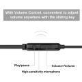 Uiisii Hm12 Wired Half In-Ear Deep Bass Music Earphones - Headphone - Ear Phone - Earphone.
