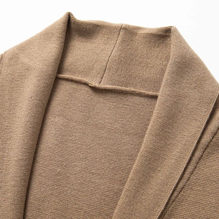 Korean%20Cardigan%20Men's%20Sweater%20Knit%20Top%20Male%20Clothes%20Black%20Long%20Sleeve%20V-Neck%20Wweater%20Oversize%20Sweater%20Jacket%20Men's%20Coat%20S-3XL%20-%20Image%206