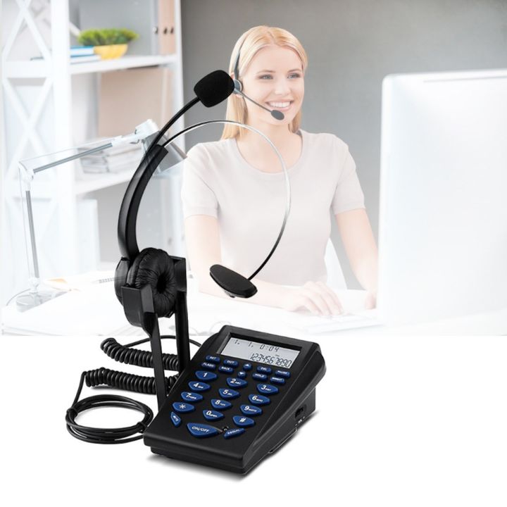 Call%20Center%20Telephone%20Dialpad%20Corded%20Telephone%20-%20black%20-%20Image%204