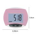 Touch Button Compact Running Exercise Pedometer Calorie Counting Mini Pedometer Sensitive Running Use.