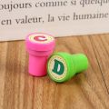 【Lejia】Pcs Alphabets Stamp Inking Ink Pad Stamper.