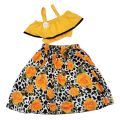 Handmade Baby girls Fashionable beautiful 2 piece skirts set for 1-12 years babies.