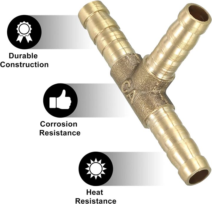 1/4%20inch%20Brass%20Hose%20Barb%20T%20Shape%203%20Way%20Fitting%20Connector%20Nipple%20for%20Gas%20Fuel%20Water%20Air%20(%20Showda%20Mart)%20-%20Image%204