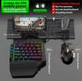 Mixpro/SE 4 IN 1 Mobile Game Keyboard and Mouse Gaming Combo Pack for PUBG, Free Fire. 