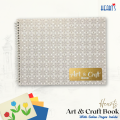 Art & Craft Book – (36/27 Sheets Total) – with 12 Color paper inside – DIY Activity Book for Kids – Drawing, Cutting, School Projects, Creative Fun. 