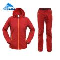 Summer Autumn Outdoor Srt Hiking Camping Fishing Sets Cycling Jacket Pants Women Clothes Quick Dry Sun Protection Suit.