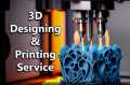 3D Designing and printing service. 