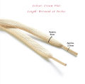 1 pair Premium Quality WHITE-Colored Laces for Sneakers and Other Footwear.