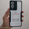 For vivo Y17s Transparent New Design Xnddhu Shockproof Airbag Protective Back Cover Phone Case.