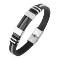 Unique Men Titanium Steel Hand Chain Handmade Bracelet Bangle Club Jewelry Gift.