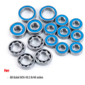 For Axial SCX10 II Ar44 1/10 RC Crawler Car 16Pcs Wheel Hub Sealed Bearing Kit Upgrade Parts Accessories. 