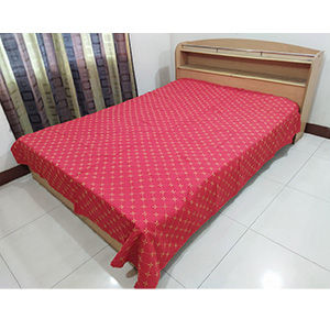 Cotton King Size Hand Made Nakshi Katha - All Season Soft Quilted Bed Comforter