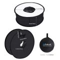 PULUZ 45cm Round Style Macro and Portrait Softbox SpeedLite Flash Light Foldable Diffuser. 