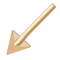 【Support-Cod】 3Pcs Iron Plastic Welder Soldering Iron Tips Replacement Tips Copper Repair Triangular Smoothing Head Welding Tips Replacement Tips.