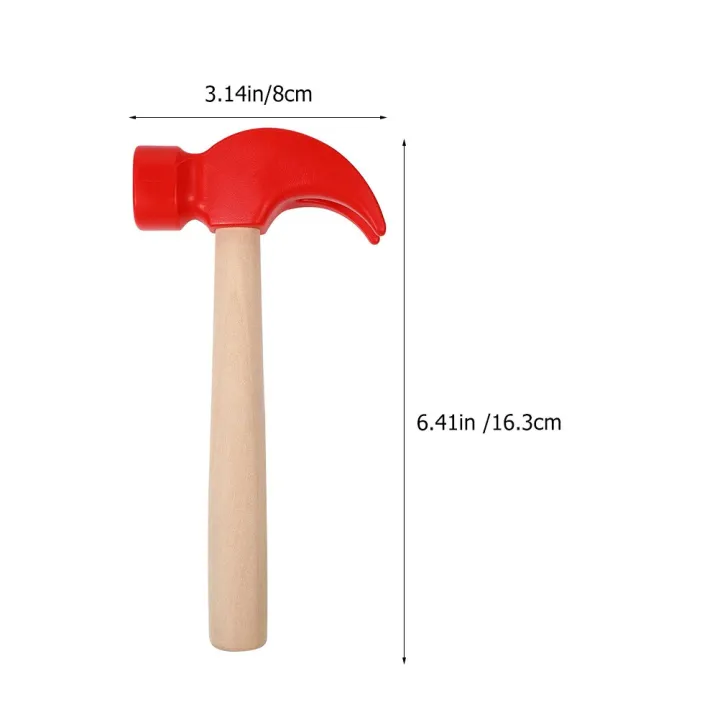 Hammer%20Wooden%20Toy%20Toys%20Hammers%20Kids%20Educational%20Mallet%20Mini%20Wood%20Pounding%20Tools%20Early%20Pretend%20Simulation%20Children%20Maintenance%20-%20Image%207
