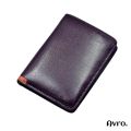 Avro Premium Men's High Quality Bifold Card Pocket Slim Black Wallet For Men 100% Cow Leather Money Bag For Men Elegant And Comfortable Stylish Export Quality Money Bag For Men Cow Leather Short Wallet For Men Stylish Money Bag For Men.