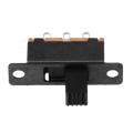 10 x DC 0.5A 50V 3 Position 2P2T DPDT Panel Mount Slide Switch SS23D32. 