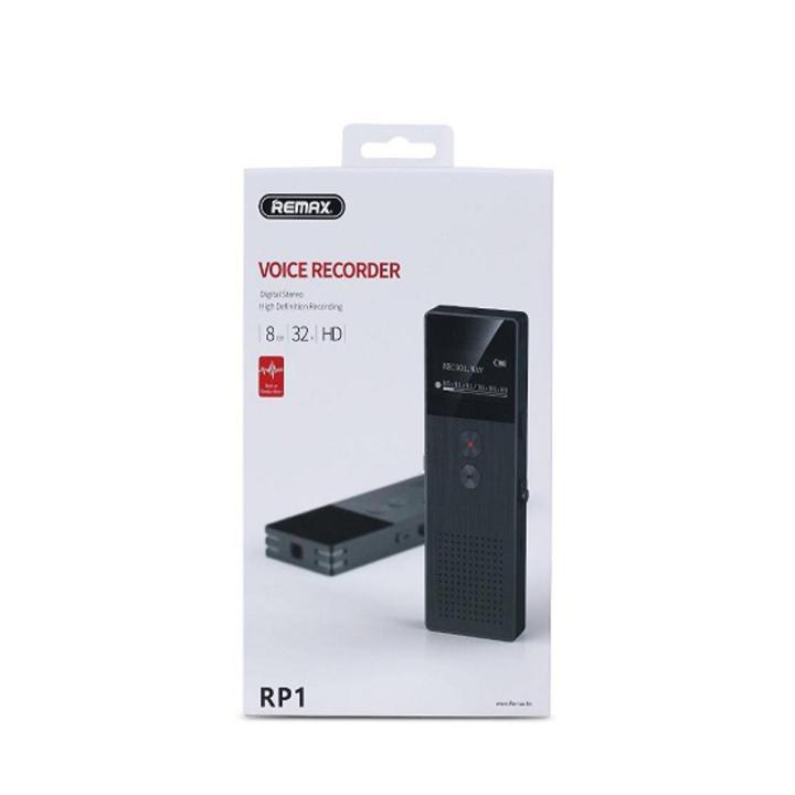 Remax Rp1 Digital Voice Recorder 8gb Daraz Bd