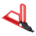 Table Saw Height Gauge Depth Height Measuring Tool Easy Adjustment 0-60mm Metric Inch Scales for Woodworking Projects. 