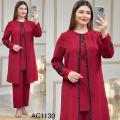 Muslim Fashion Abaya Dress Arab Middle East Islamic Clothing for Women Eid Mubarak Saudi Arabia Dubai Casual Abayas Pant Set. 