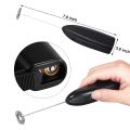 2 Pcs Handheld Milk Frother Mini Electric Drink Mixer with Stainless Steel Whisk for Drink,Hot Chocolate,Coffee,Milk. 