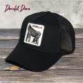 2022 Summer Breathable Mesh Baseball Cap Women Men Snapback Trucker Hat Tiger Cat Embroidery Hip Hop Casquette Animals bone. 