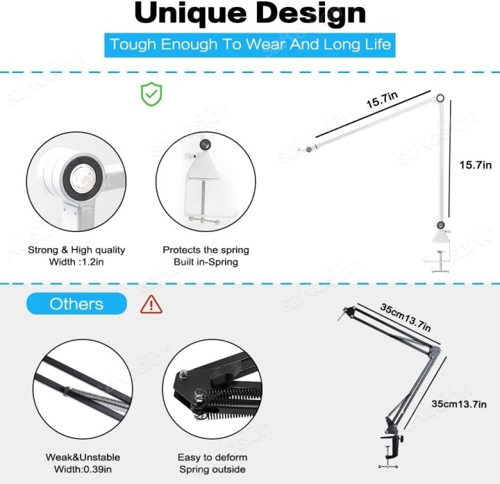 Adjustable%20Microphone%20Stand%20Suspension%20Boom%20Scissor%20Arm%20Stands%20for%20A8%20A6V%20K658%20K688%20K669%20Mic%20USB%20Condenser%20Microphone%20Recording%20-%20Image%203