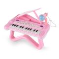 DJ201 25-Key Electronic Keyboard: Mini Musical Instrument with Rotatable Microphone. 