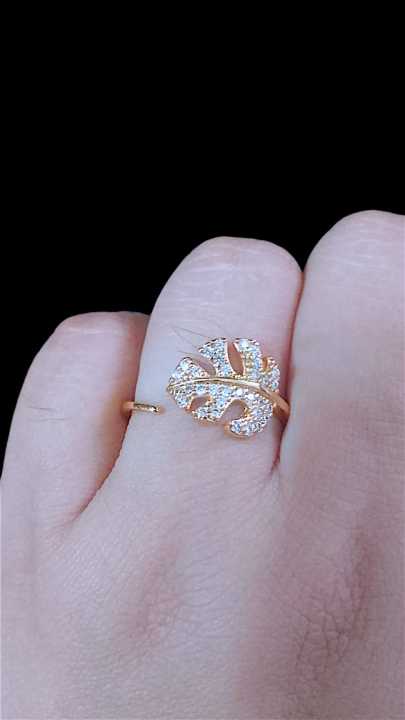 Finger%20Ring%20For%20women%20Zirconia%20Crystal%20Rings%20Adjustable%20-%20Image%204
