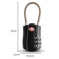 TSA Locks Smart Combination Lock for Travel Luggage Suitcase Anti-theft Code Padlock Customs Password Lock. 