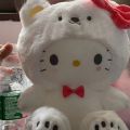 Original Sanrio Plushies Hello Kitty Cinnamonroll Kuromi Pochacco Stuffed Plush Doll Cos Bear Cute Toys Children Birthday Gifts. 