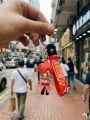 Naruto Anime 3D PVC Action Figures Keychains 7cm - Cute Anime Keyrings for Boys and Girls.