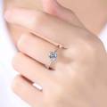 Woman Finger Ring- Silver.