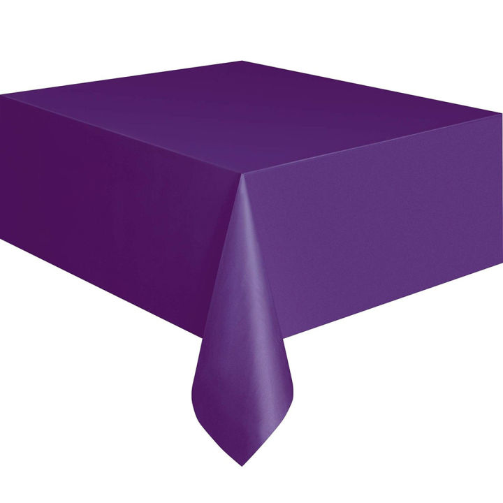 137x183cm%20Disposable%20Plastic%20Solid%20Color%20Table%20Cover%20Party%20Catering%20Tablecloth%20-%20Image%206