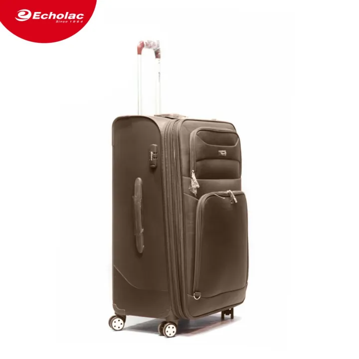 Echolac Bag Carry On Travel Trolley Bag 4 Wheels Waterproof And Washable PPF 27 Trolley Coffee Daraz .bd