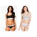 Cotton Comfortable Sports Bra and Panty Set for Women. 