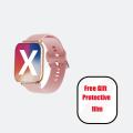 DT Watch X 10 Smart Watch AMOLED 4GB ROM BT Call Compass TWS NFC ChatGPT Game Smart Gesture 3D Vision Smartwatch For Android Ios. 