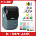 Niimbot B1 Portable Thermal Printer Self Adhesive Paper Label White/Wired/Color/Round Label Printer Paper. 
