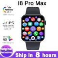 I8 Pro Max IP68 Waterproof Smart Watch - Stay Connected and Track Your Activities with This Waterproof Smartwatch. 