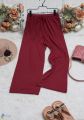 comfortable flexible snugly palazzo for woman..