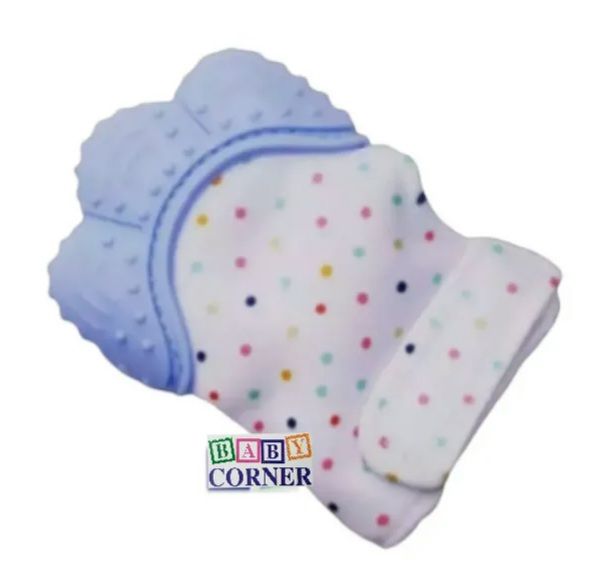 1 pcs Baby Teether Gloves Teething Mitten Baby Molar Anti-biting Tool Silicon Gloves